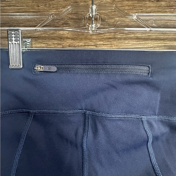 lululemon athletica Navy Blue Leggings Performance Fabric Womens 4 - Picture 8 of 12